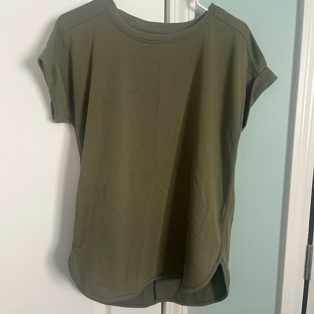 Olive Green Women's Casual Top